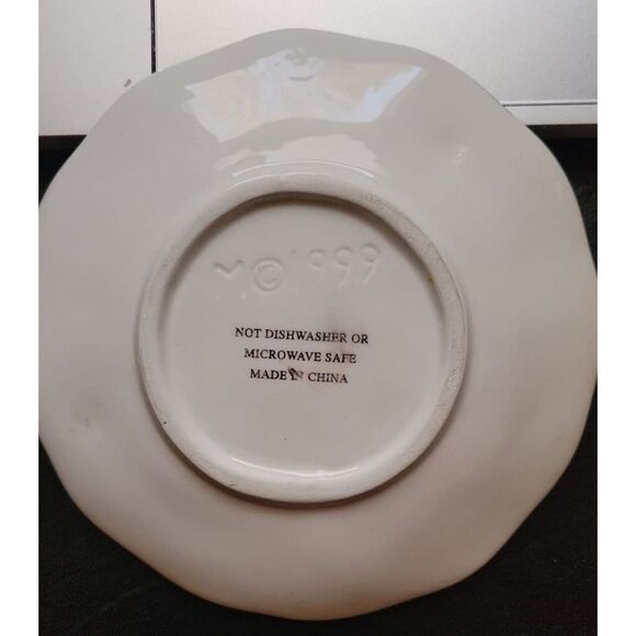 Vintage 1994 Mercuries Bunny Tea Set - 21 Pieces - Children's Easter Tea Set - Picture 5 of 6